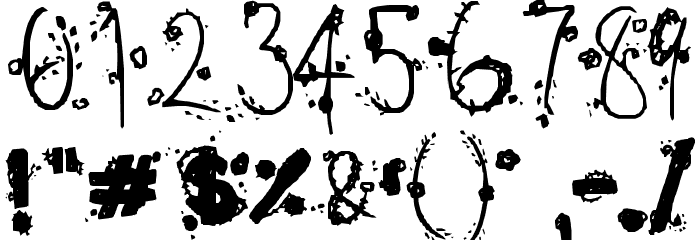 ~1925~ Font OTHER CHARS