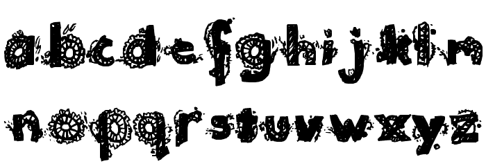 ~1925~ Font LOWERCASE