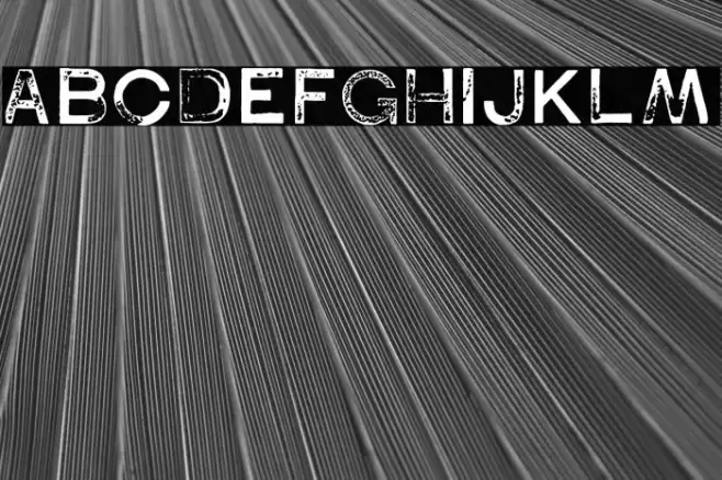 1938 STeMPEL Font examples