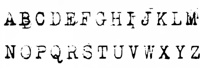 1942 report Caratteri MAIUSCOLE
