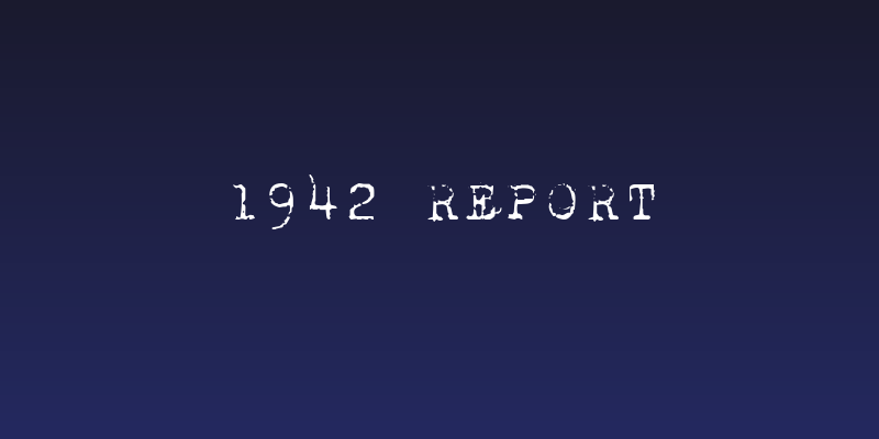 1942 report Social Header