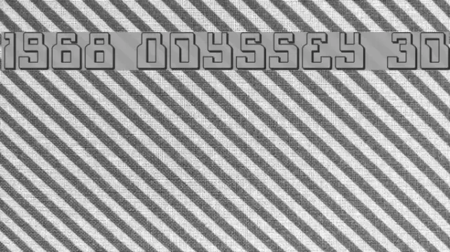 1968 Odyssey 3D Polices examples