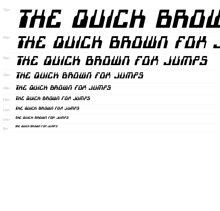 1968 Odyssey Italic Waterfall