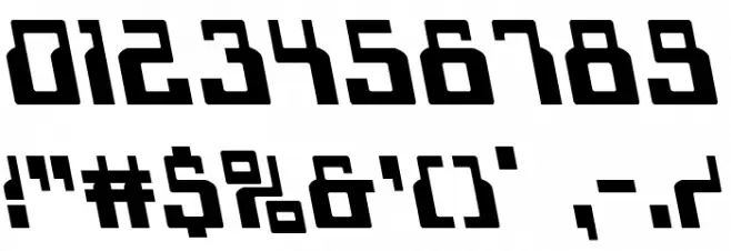 1968 Odyssey Leftalic 字体 其它煤焦
