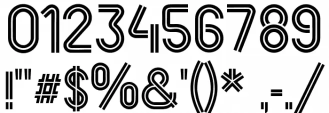 1970 Porno Regular Fuentes OTROS CHARS