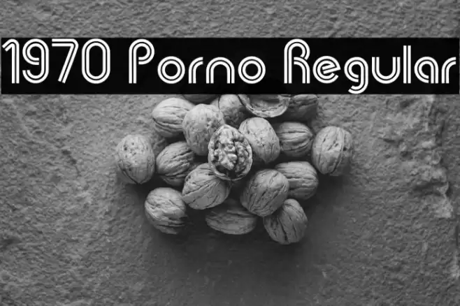 1970 Porno Regular Fuentes examples