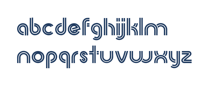 1970 Porno Regular Lowercase