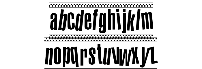 1980 Portable Font LOWERCASE