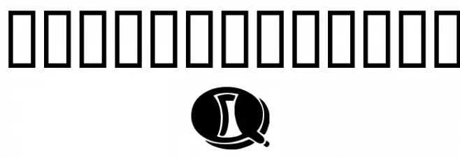 1998A Font UPPERCASE