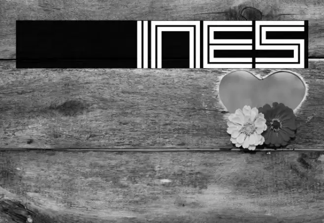 2 Lines Font examples