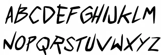 2 much coffee Italic フォント 小文字