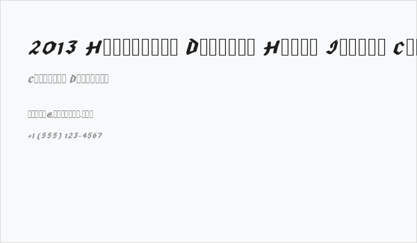 2013 Hexagonal Delight Heavy Italic Caps for PC Business Card