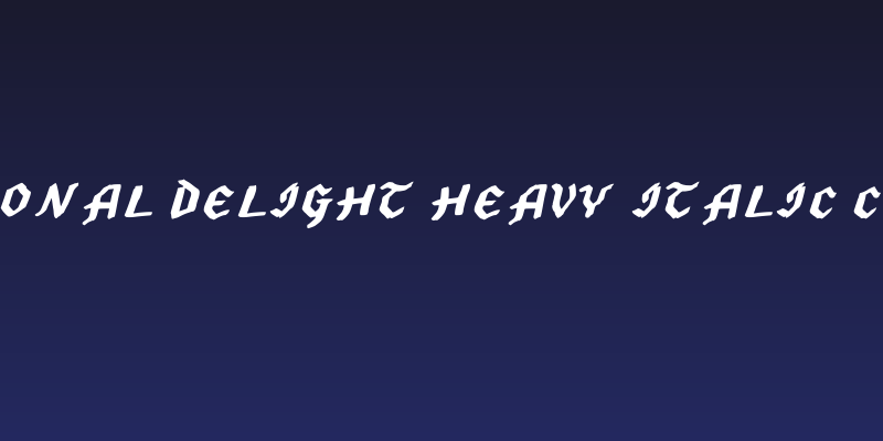 2013 Hexagonal Delight Heavy Italic Caps for PC Social Header
