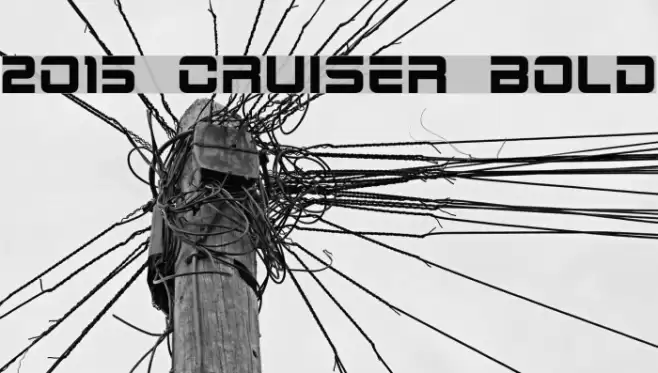 2015 Cruiser Bold フォント examples