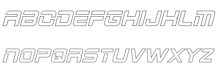 2015 Cruiser Hollow Bold Italic Fonte MINÚSCULAS