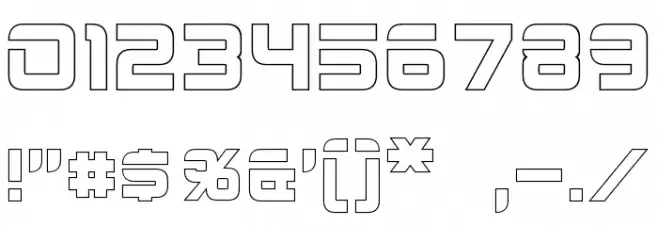 2015 Cruiser Hollow Bold फ़ॉन्ट अन्य घर का काम