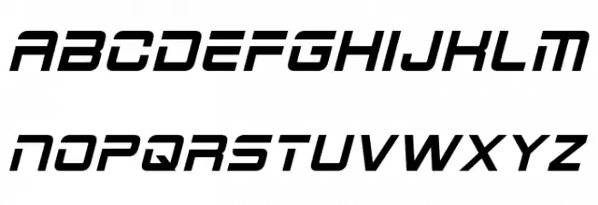 2015 Cruiser Italic フォント 小文字