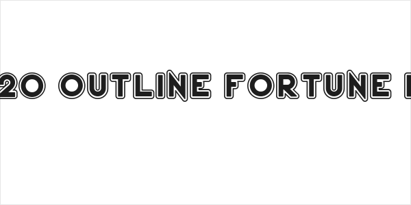 2020 Outline Fortune Kei Logo