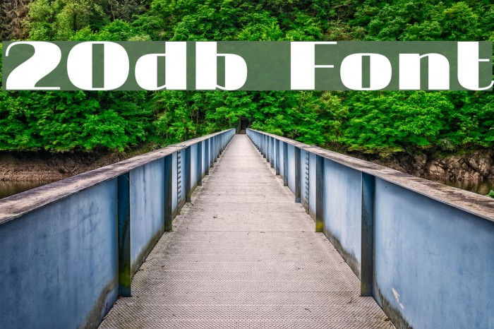 20db फ़ॉन्ट examples