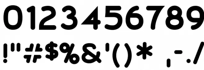 20th Century Font Font OTHER CHARS