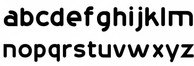 20th Century Font خط أحرف صغيرة