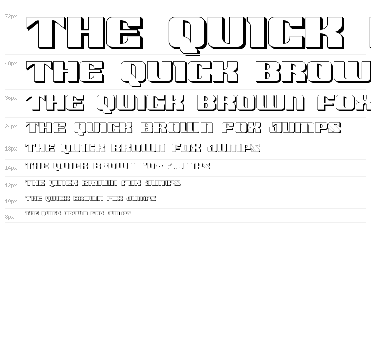 21 Gun Salute 3D Waterfall