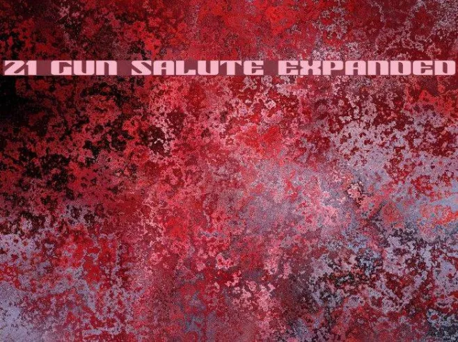 21 Gun Salute Expanded Example 1