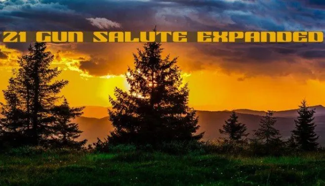 21 Gun Salute Expanded Example 2