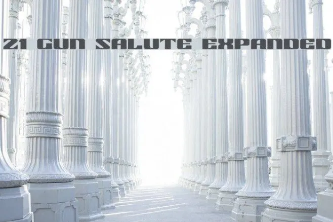 21 Gun Salute Expanded Example 3