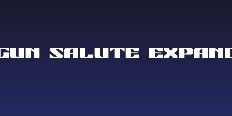 21 Gun Salute Expanded Social Header