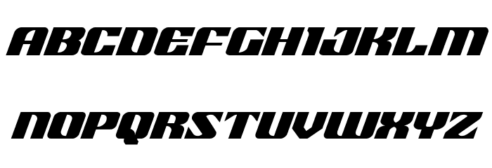 21 Gun Salute Italic Font LOWERCASE