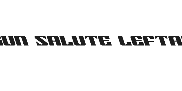 21 Gun Salute Leftalic Logo