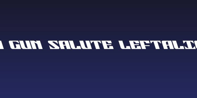 21 Gun Salute Leftalic Social Header