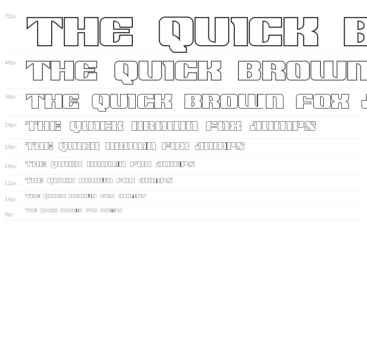 21 Gun Salute Outline Waterfall