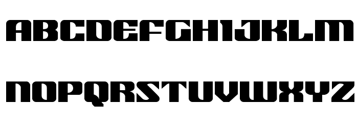 21 Gun Salute Regular Font LOWERCASE