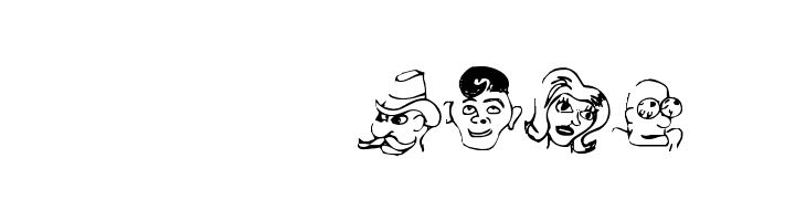 21 Heads Font
