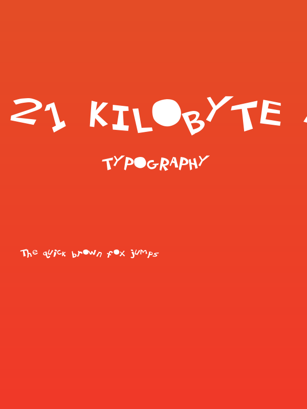 21 Kilobyte Salute Poster