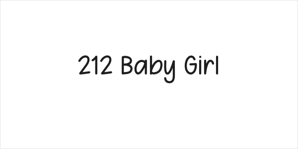 212 Baby Girl Logo