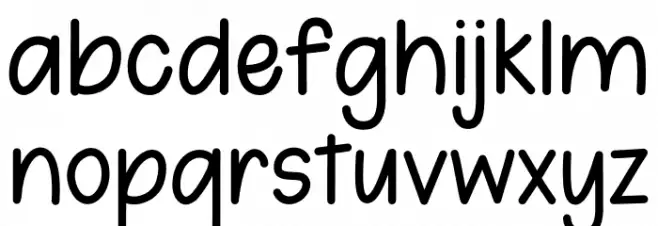 212 Baby Girl Caratteri MINUSCOLO