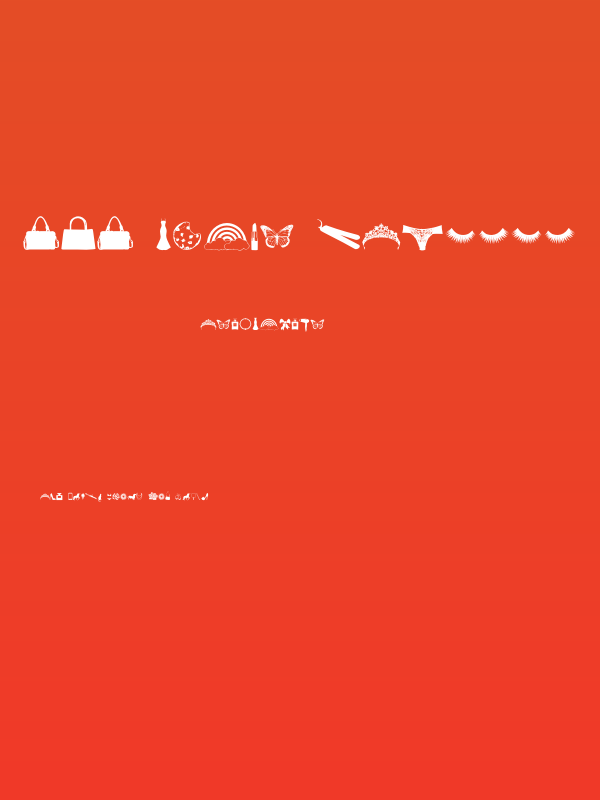 212 Girly Stuff Poster