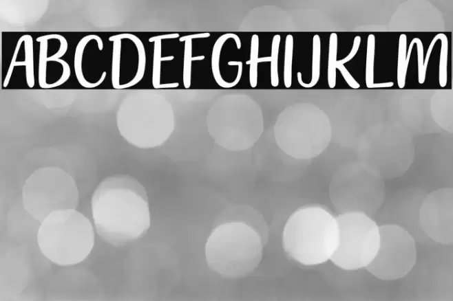 212 Moon Child Sans Font examples