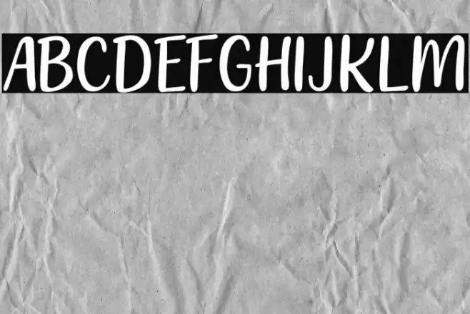 212 Moon Child Sans Font examples