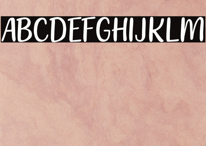212 Moon Child Sans Font examples
