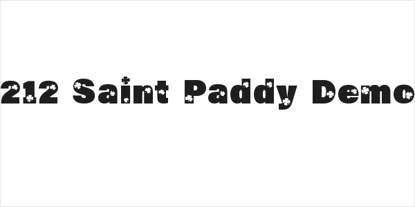 212 Saint Paddy Demo Logo