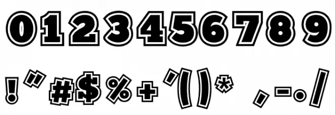 212Sports Font OTHER CHARS