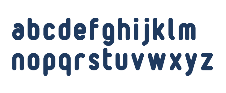 232MKSDRoundBold Lowercase