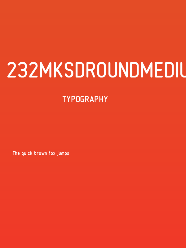 232MKSDRoundMedium Poster