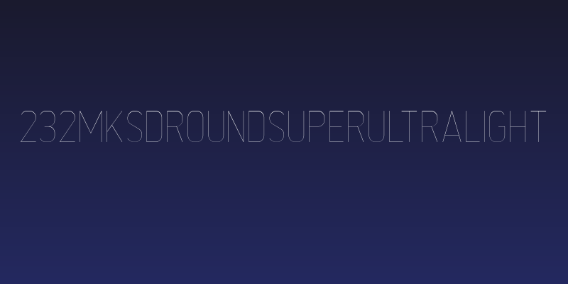 232MKSDRoundSuperUltraLight Social Header