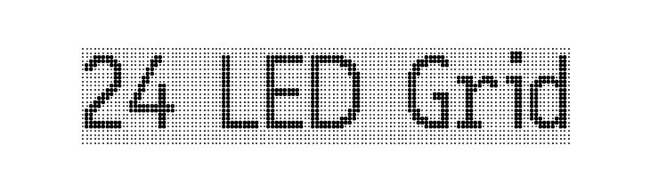 24 LED Grid Fonte