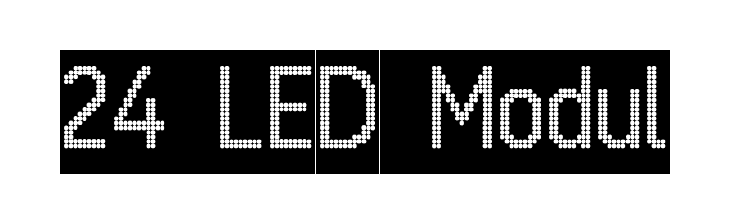 24 LED Modul Fuentes
